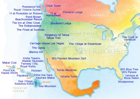 Resort map